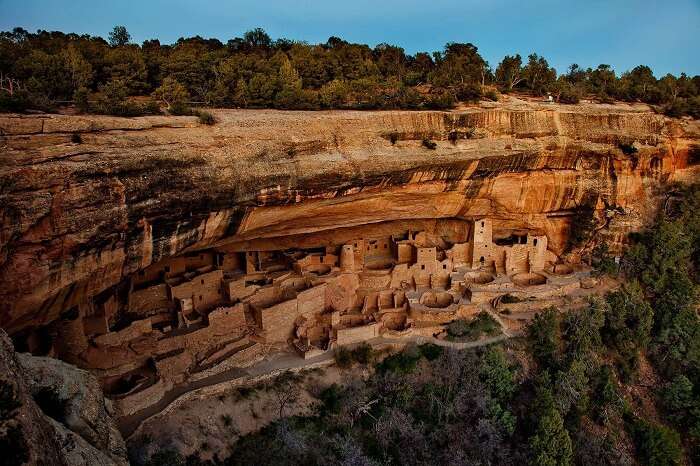 The hidden city in the Mesa Verde National Park