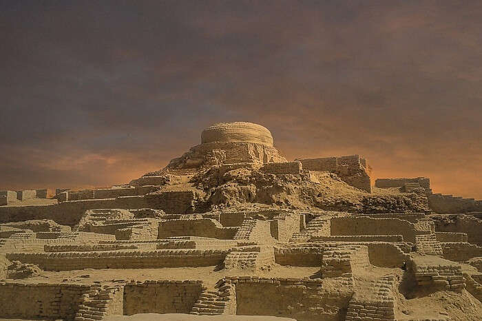 Ruins of Mohenjo Daro at Sindh in Pakistan