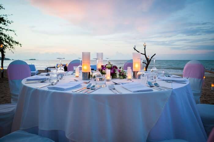 Candlelit Dinner in Bali