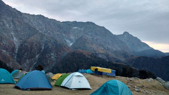 camps in triund