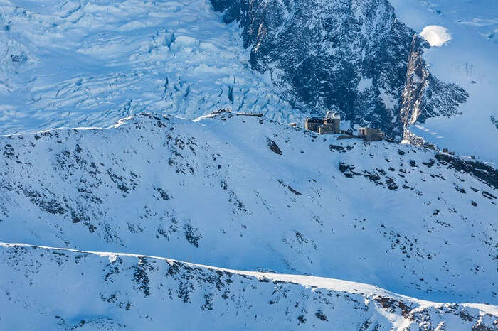 Gornergrat mountain top in Zermatt