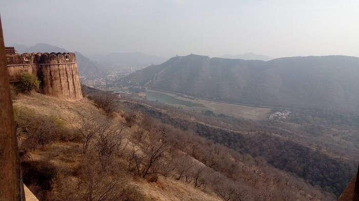 View of fort in Jaipur