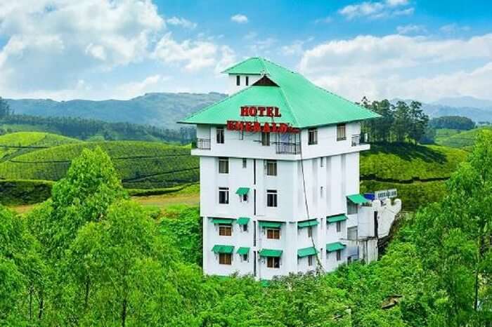 Hotel Emerald Inn Munnar decked up from all sides