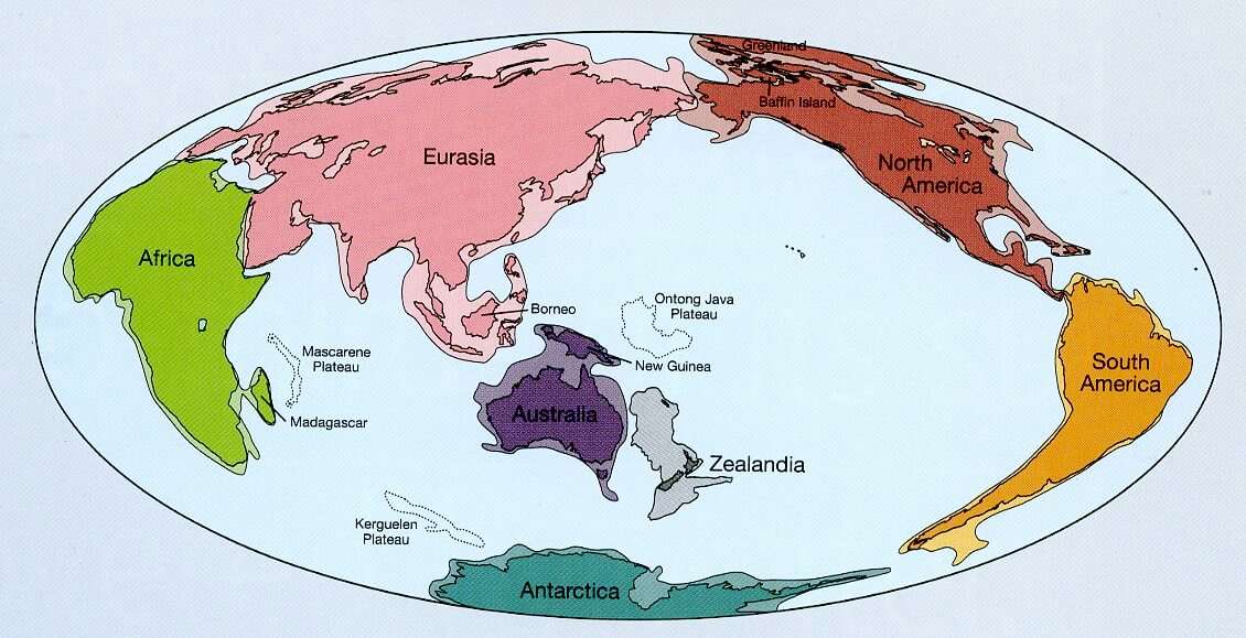 A New Continent Zealandia Found Under The Pacific Ocean 