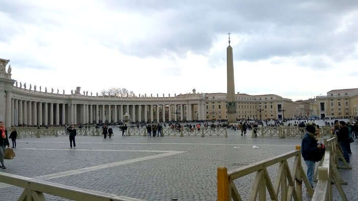 St Peter's Square in Vatican