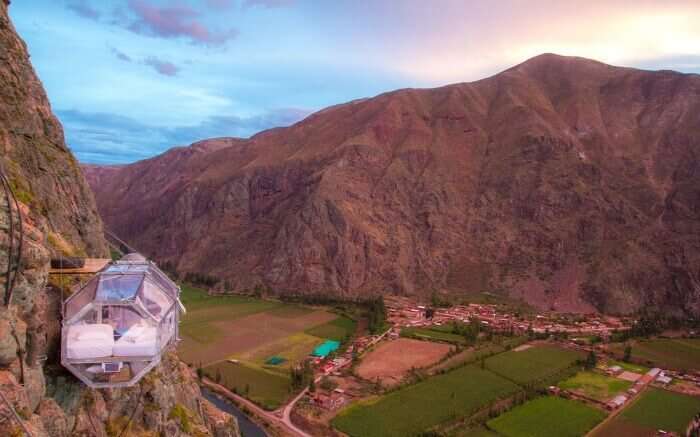 Skylodge in Peru