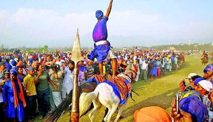 Celebrations of Holla Mohalla in Punjab