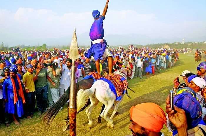 Celebrations of Holla Mohalla in Punjab