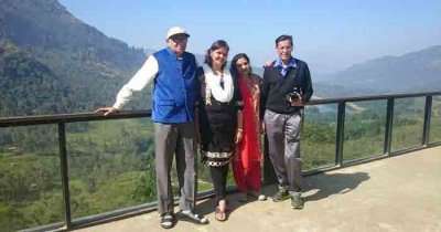 Ravi on a trip to Sri Lanka with friends