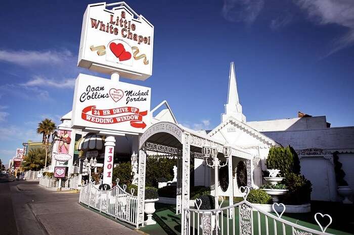 A Little White Wedding Chapel Las Vegas