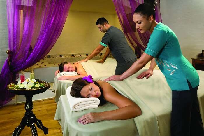 Romantic spa date for couples in Dubai
