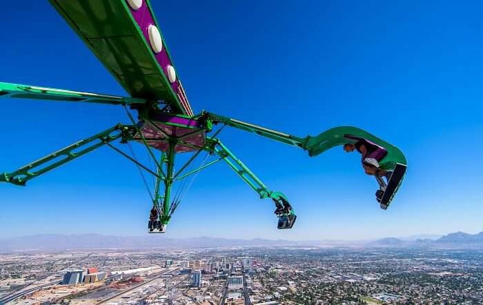 Insanity Ride at The Stratosphere Tower Vegas