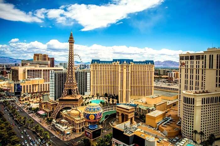 Skyline view of Las Vegas