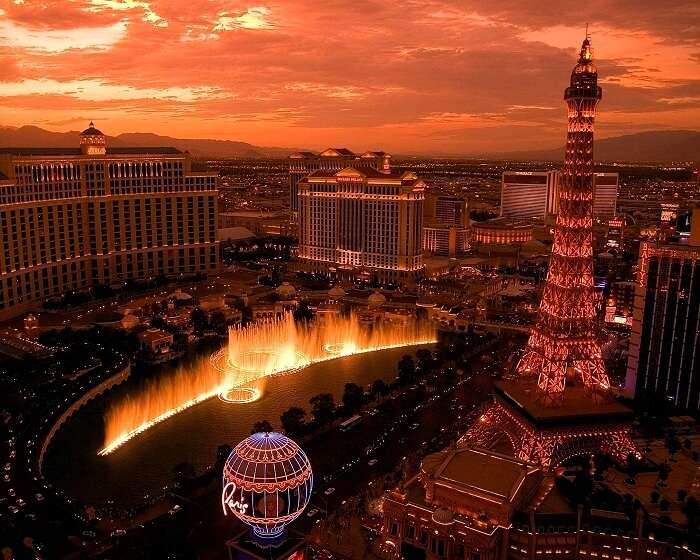 The Eiffel Tower Paris, Las Vegas