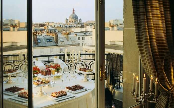 most romantic hotels in Paris