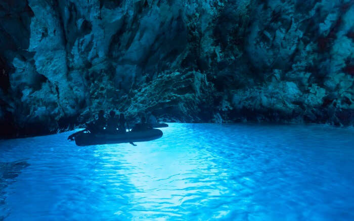 Blue Grotto in Italy