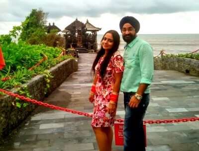 Couple around Bali