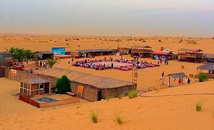 Atlanta desert safari camp in Dubai