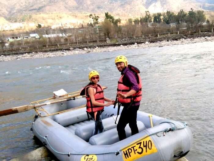 rafting near Manali