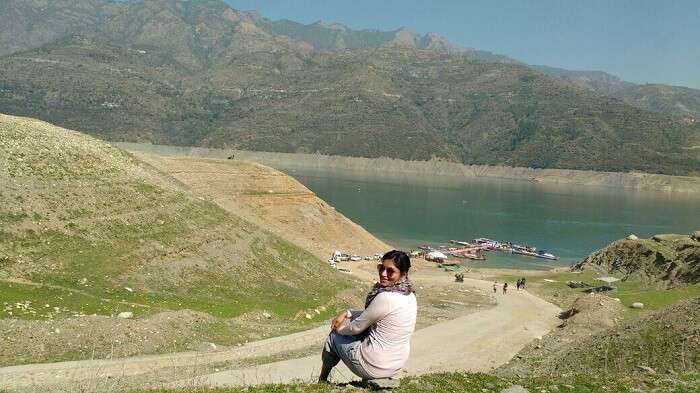 fantastic view of tehri lake