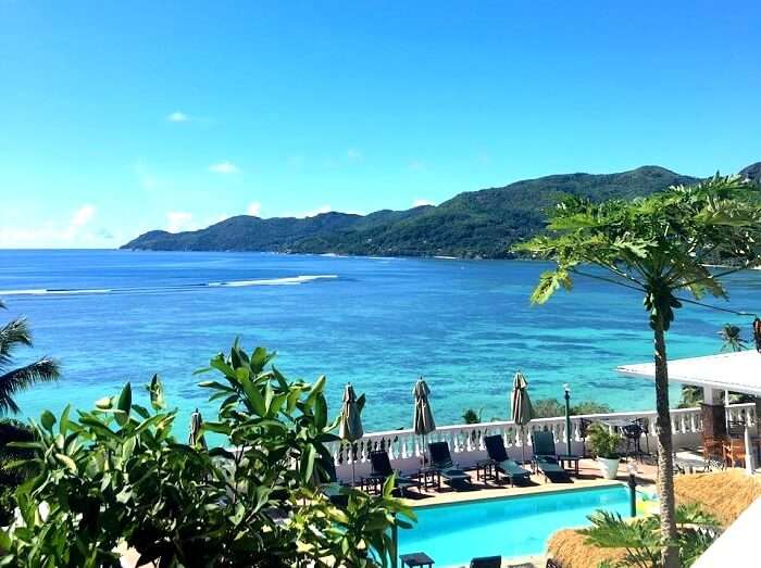 Seychelles resort view