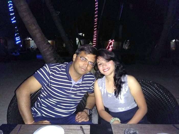 Dinner by the Andaman beach