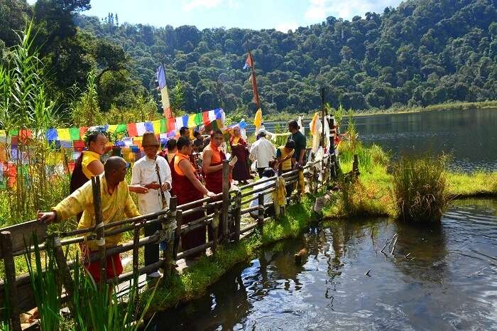 Mirik town near darjeeling