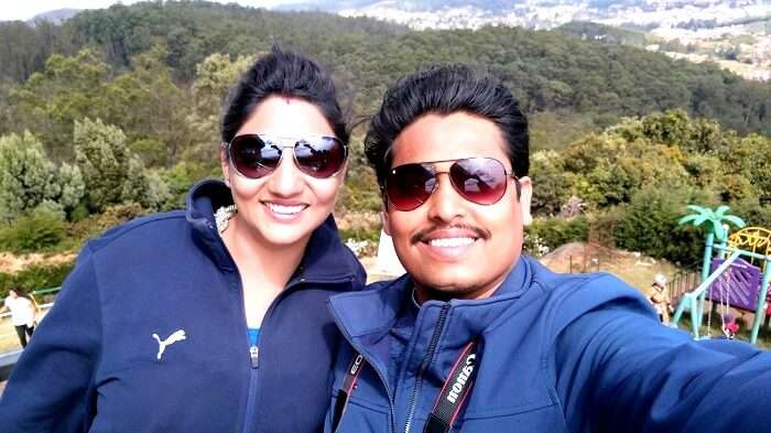 Tourists in Ooty hills