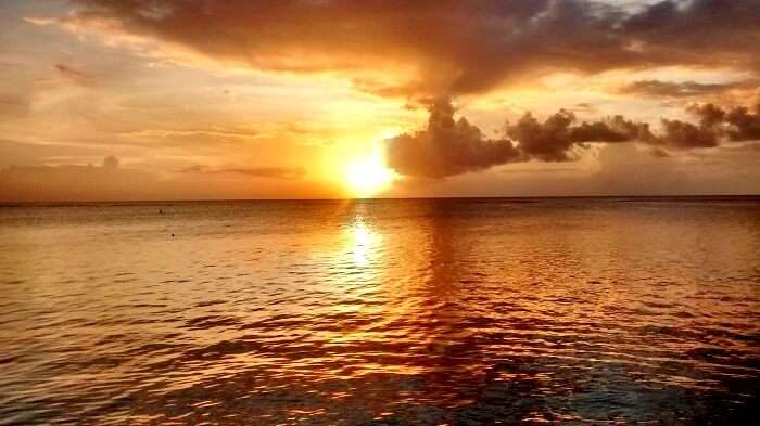 Mauritius sunset