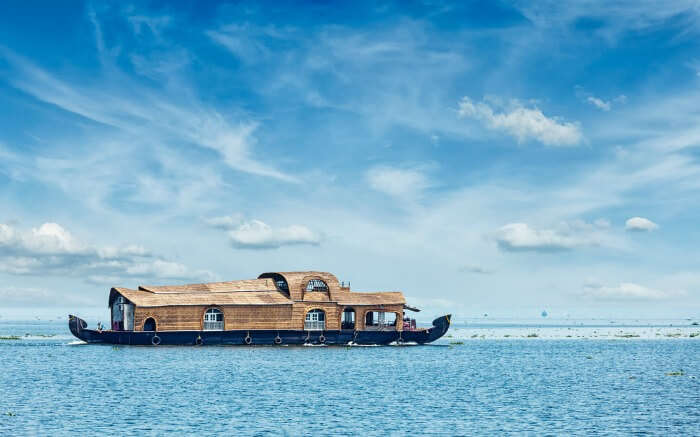 A houseboat in Kerala