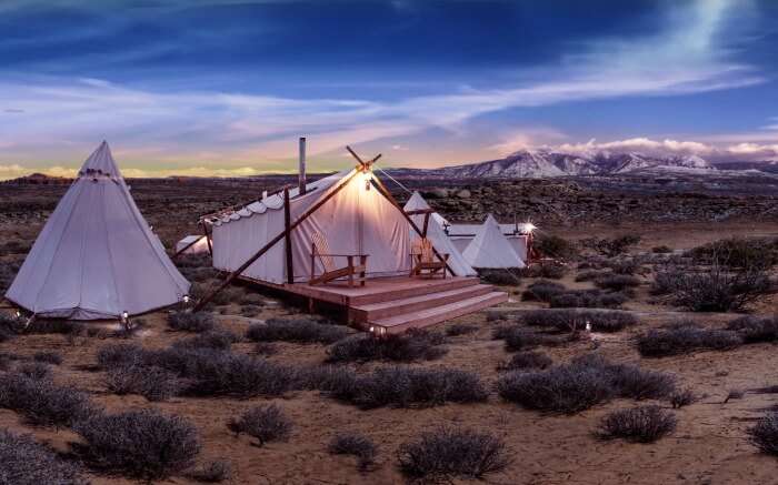 Moab Under Canvas in Utah