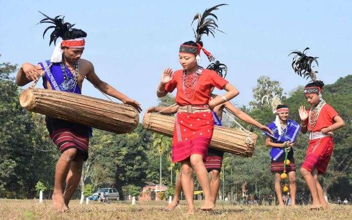 Tribal dance in Meghalaya promoting cultural growth