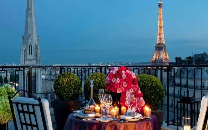  View from Four Seasons Hotel in Paris