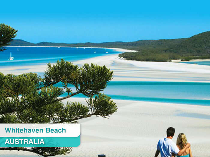 Whitehaven Beach in Australia
