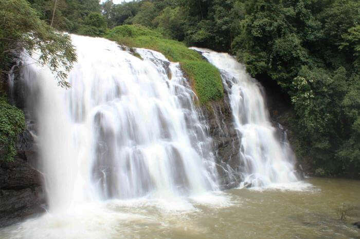 Abbey waterfall in Coorg