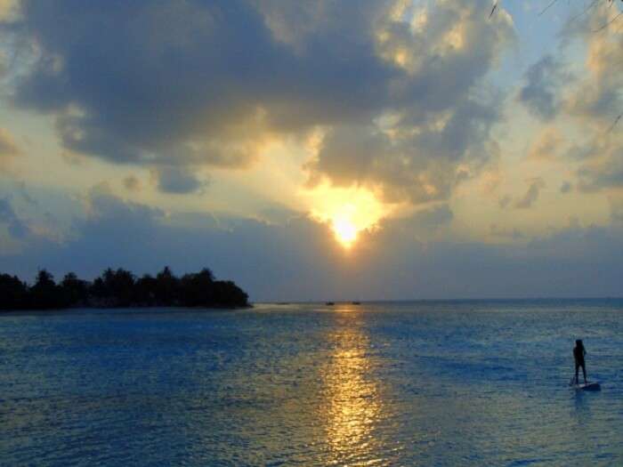 Scenic beauty of Maldives