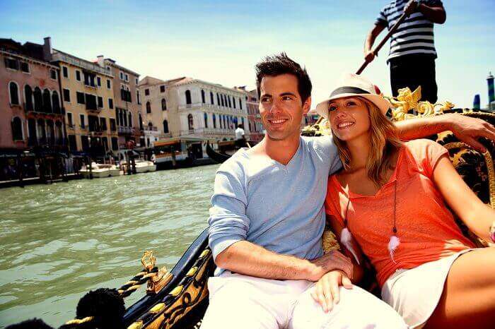 gondola in venice: One of the best honeymoon destinations in the world