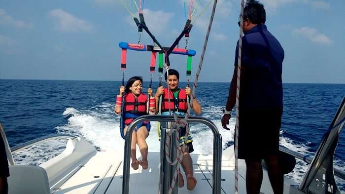 adventure sports in maldives