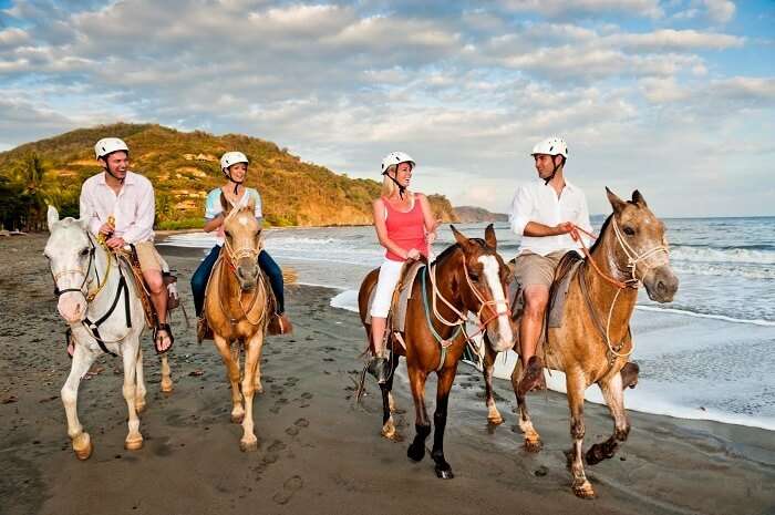 Horseback riding in Costa Rica