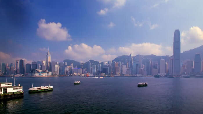 star ferry cruise, Hong Kong
