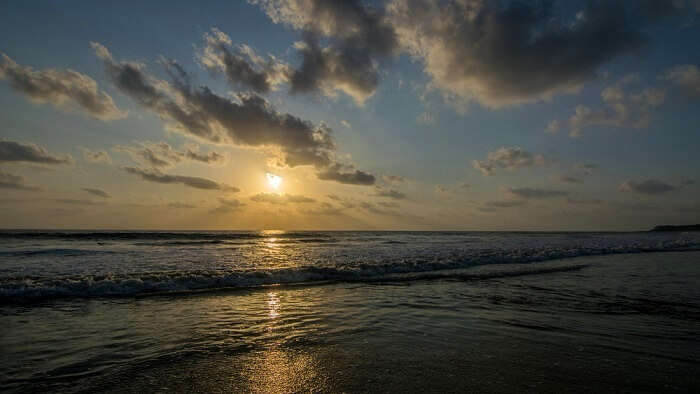 sunset at Kashid beach, Maharashtra