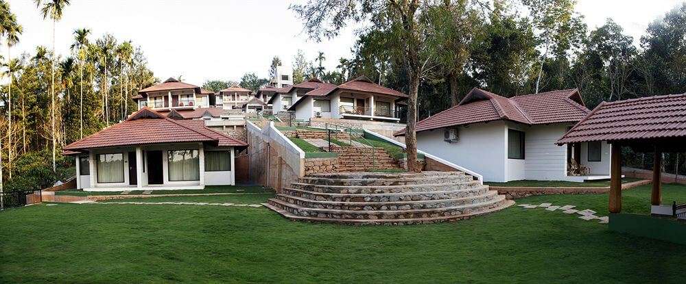 Front view of the villas of The Wave in Wayanad