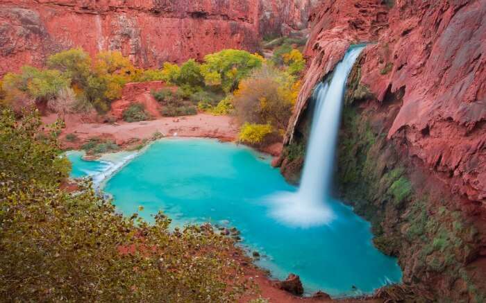Havasu Falls in Arizona USA