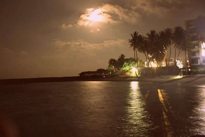 evening in maldives