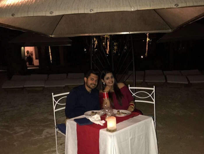 candle light dinner for couples in mauritius 