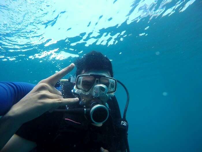 deep sea diving in andaman