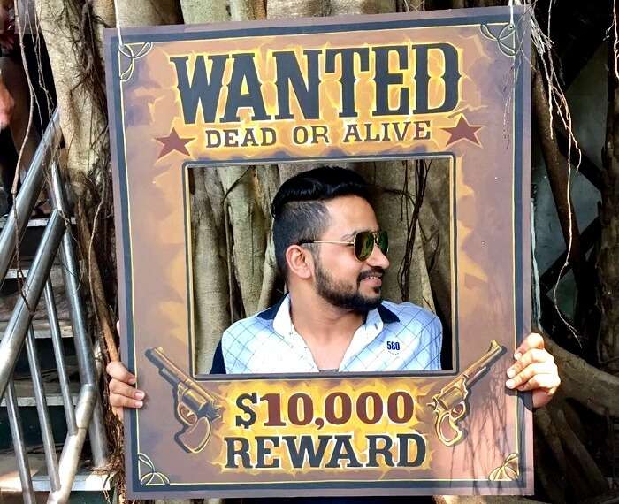 wanted poster in dreamworld