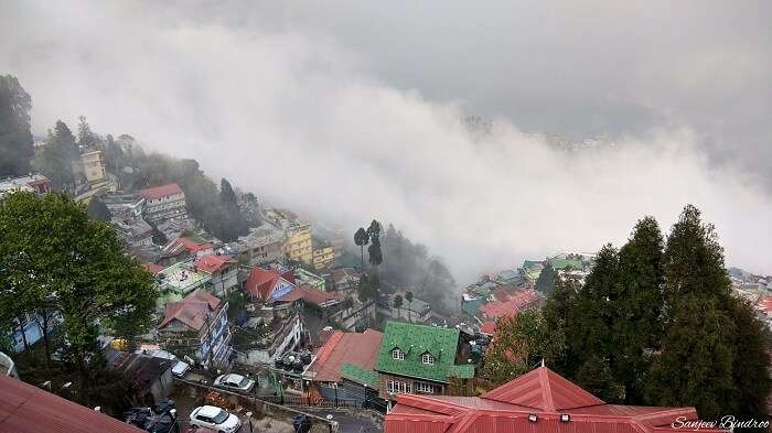 View from the Darjeeling resort