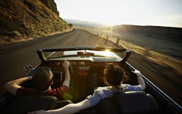 Romantic road trip