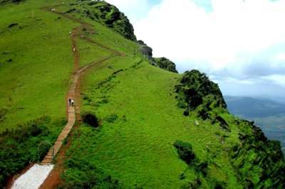 Top view of a hill-station in Karnataka